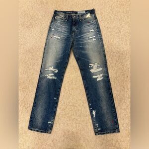 Adriana Goldschmeid AG vintage high waisted tapered/ high rise jeans.